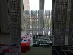 14 га гальванизированные различные виды сварной проволочной сетки 3x2 отверстие 15x15 для фермы ограждения