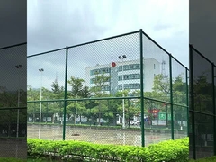 Ограждение с цепным звеном